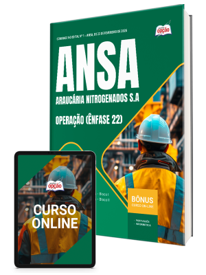 Apostila atualizada ANSA 2026: Material completo para Ênfase 22 operação