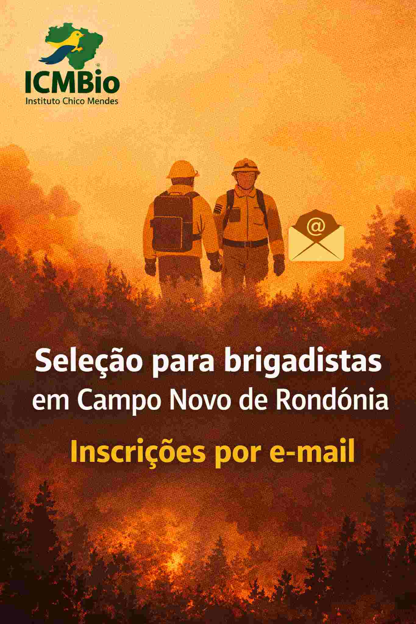 ICMBio abre seleção em Campo Novo de Rondônia para Agentes Temporários Ambientais