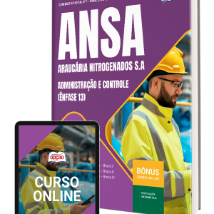 Apostila atualizada ANSA 2026: Material completo para Administração e Controle