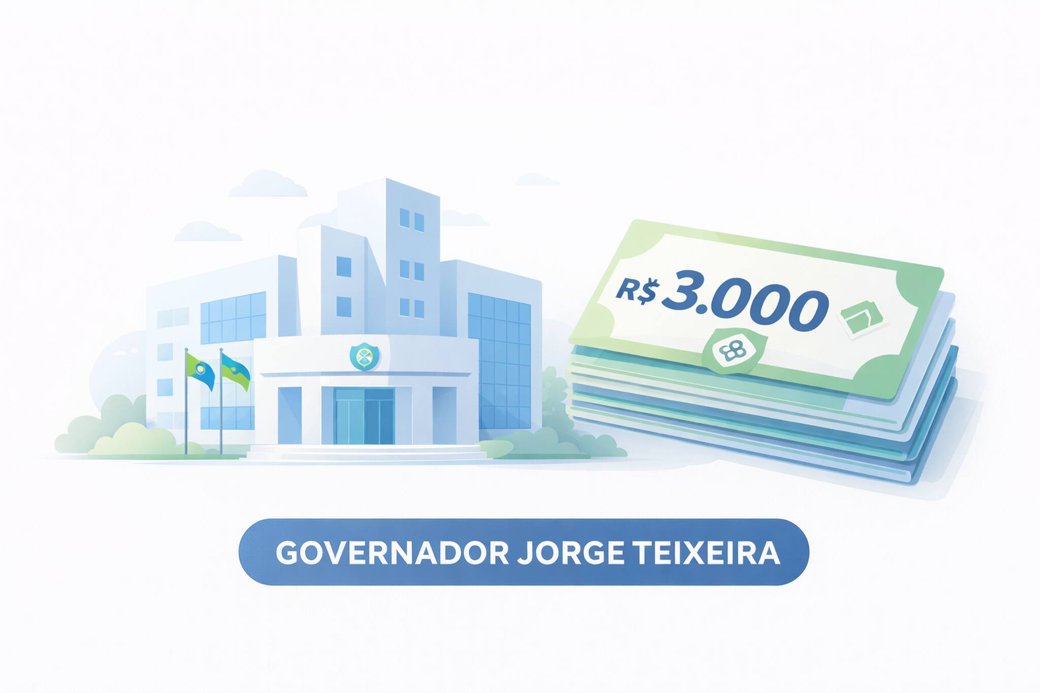 Prefeitura de Governador Jorge Teixeira abre vagas para níveis médio e fundamental; até R$ 3 mil