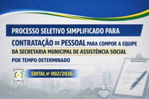 Prefeitura de Nova Brasilândia D’Oeste – RO oferece vagas de nível médio e superior
