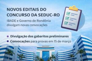 SEDUC-RO divulga gabarito preliminar e convoca para provas de domingo (15)