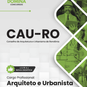 Apostila atualizada para Arquiteto e Urbanista CAU RO 2026 disponível