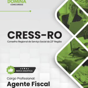 Apostila atualizada para Agente Fiscal do CRESS RO 2026