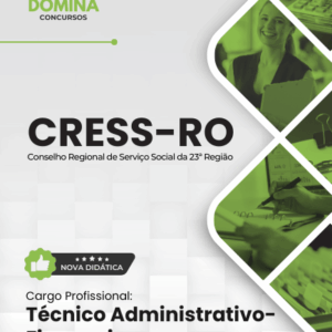 Apostila atualizada para Técnico Administrativo e Financeiro CRESS RO 2026