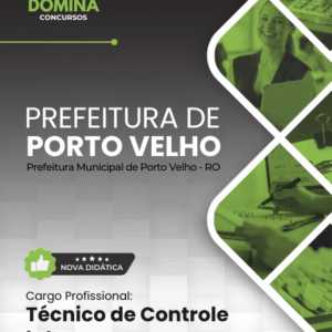 Apostila atualizada do concurso Prefeitura de Porto Velho para Técnico de Controle Interno