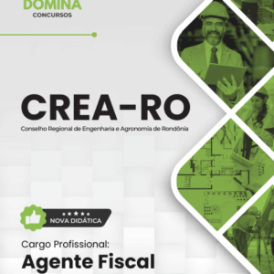 Apostila atualizada para Agente Fiscal do concurso CREA RO 2026