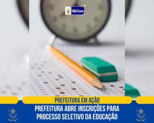 Prefeitura de Pimenta Bueno publica seleção para Ensino Médio e Superior na Educação