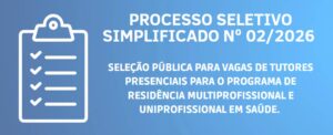 Prefeitura de Rolim de Moura (RO) abre processo seletivo para tutores de residência em saúde
