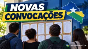 Prefeituras de Rondônia publicam convocações de 28/09 a 02/10