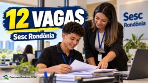 Sesc Rondônia recebe inscrições para 12 vagas de jovem aprendiz