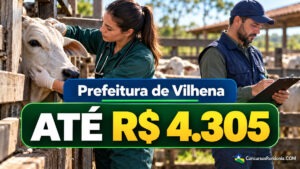Vilhena recebe inscrições para seletivo de níveis fundamental e superior; salários de até R$ 4,3 mil