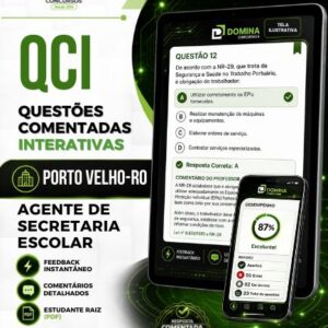 Apostila atualizada para Agente de Secretaria Escolar no concurso Prefeitura de Porto Velho