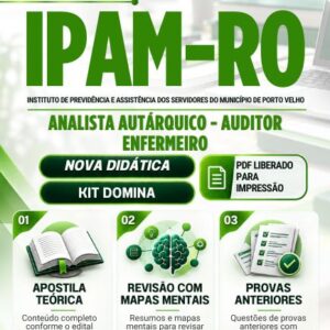 Apostila para Analista Autárquico do IPAM Porto Velho RO 2026 com conteúdo completo