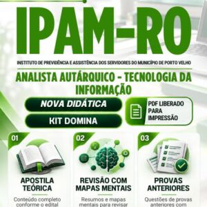 Apostila para Analista Autárquico do IPAM de Porto Velho RO 2026
