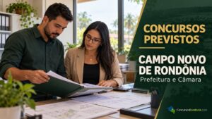 Campo Novo de Rondônia tem medidas para concursos da Prefeitura e da Câmara