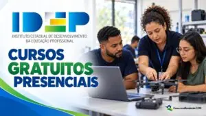 Idep oferece 400 vagas em cursos gratuitos presenciais em Porto Velho